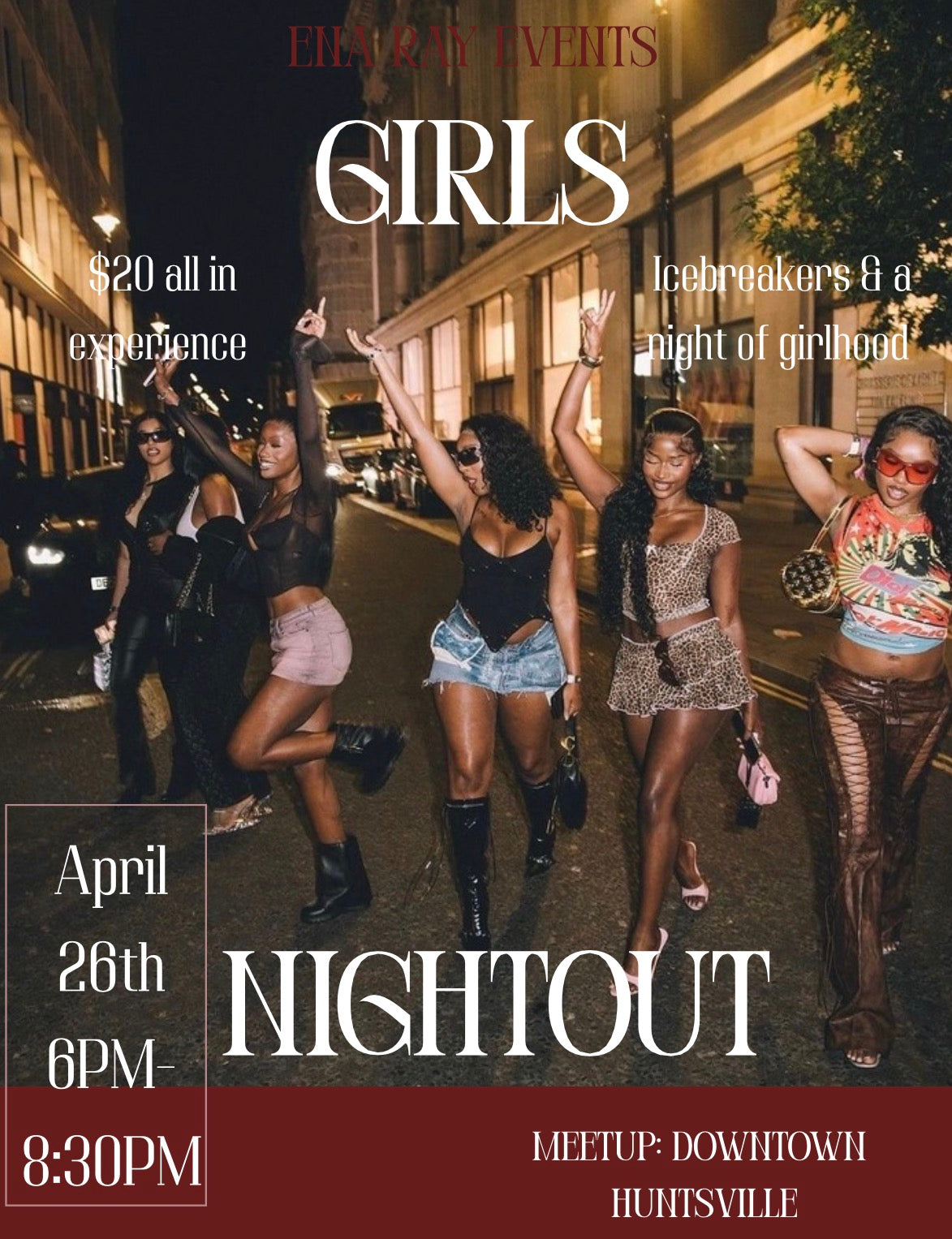 Girls Night Out: Ultimate Huntsville Layover